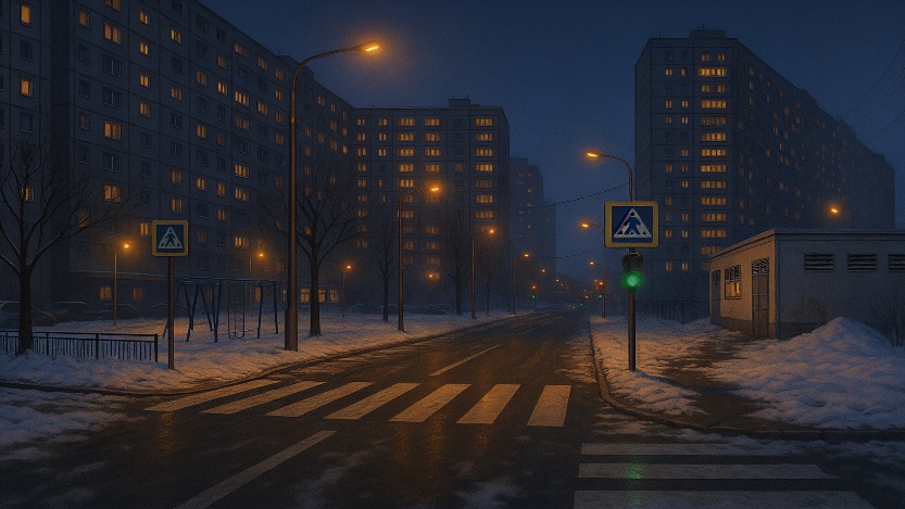 Январь